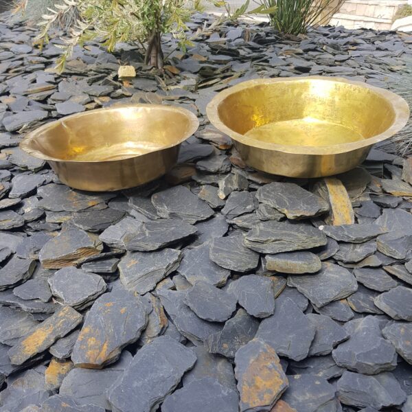 ancienne bassine passoire cuivre merveille et bout de chandelle 2