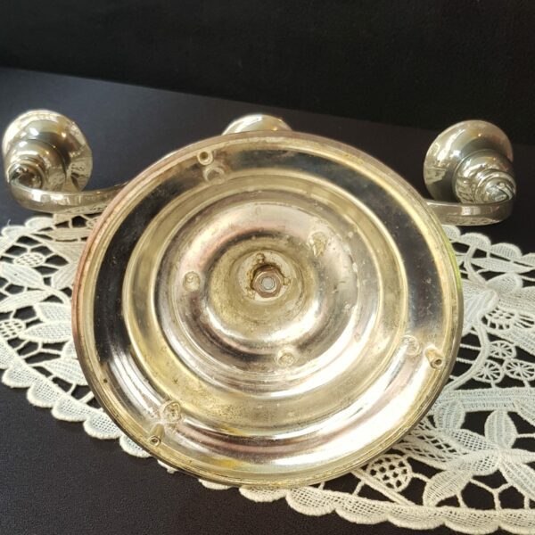 chandelier metal argente vintage merveille et bout de chandelle 3