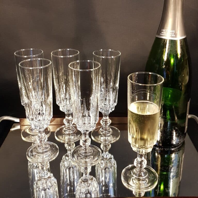 flute champagne lance luminarc vintage merveille et bout de chandelle