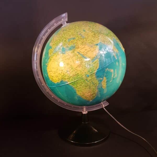 globe terrestre lumineux 90s merveille et bout de chandelle 1