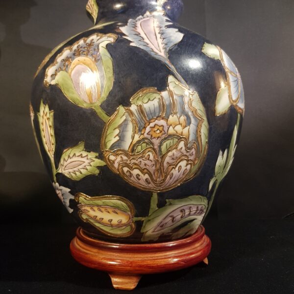 lampe decor floral ceramique merveille et bout de chandelle 7
