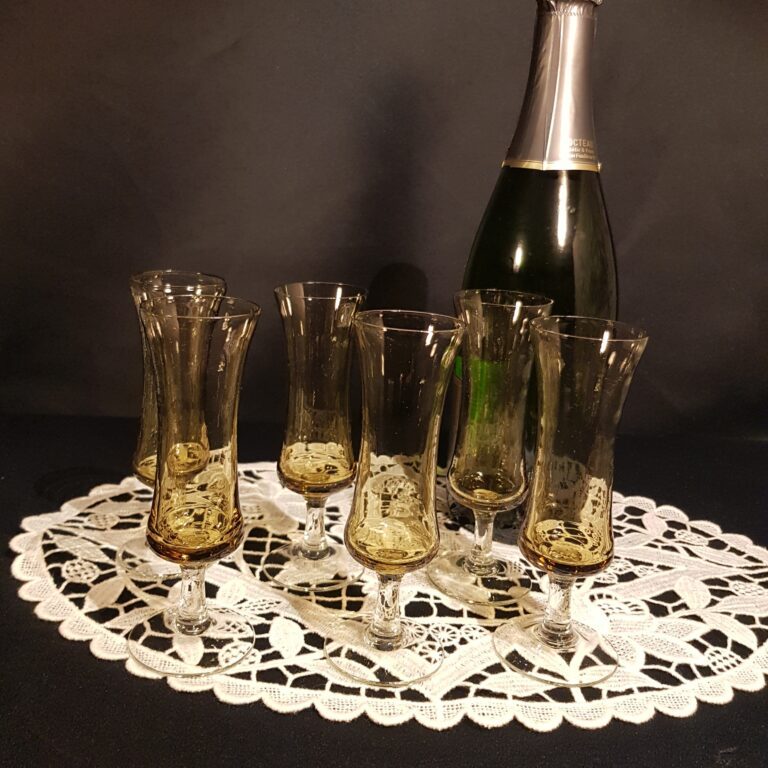 mini flutes verre souffle champagne merveille et bout de chandelle