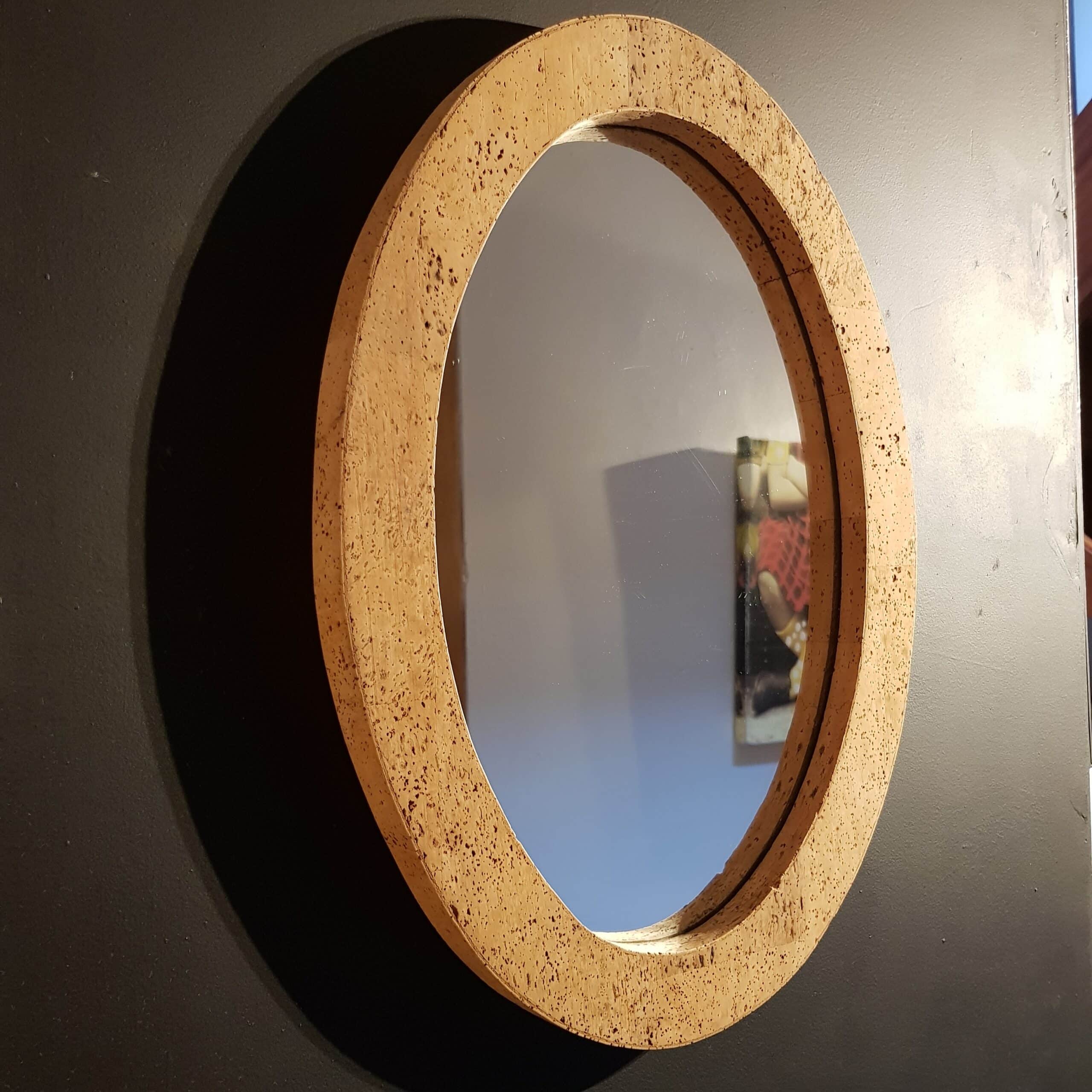 miroir ovale liege porphyre merveille et bout de chandelle scaled