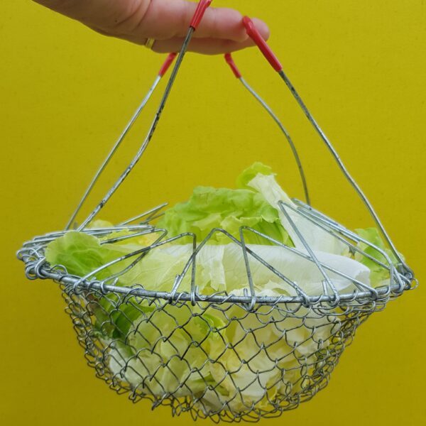 panier a salade fil metallique merveille et bout de chandelle