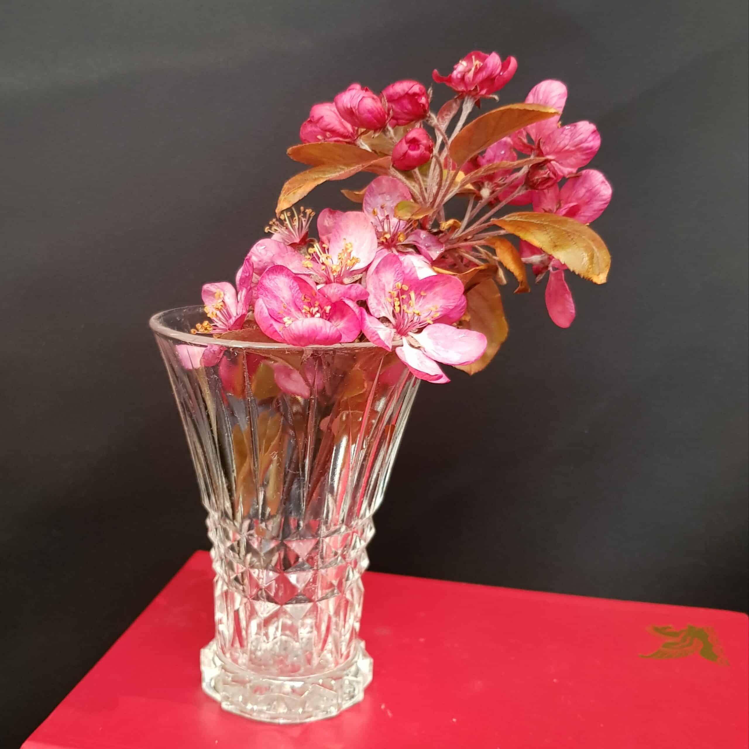 petit vase en verre bouquet merveille et bout de chandelle scaled