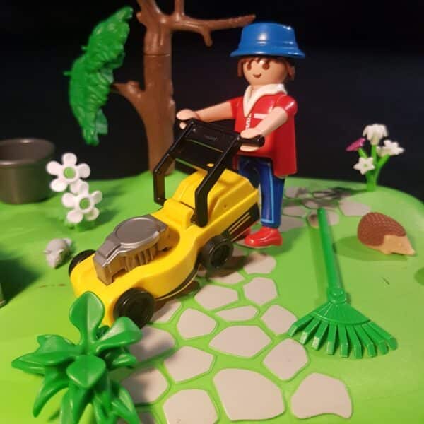 playmobil jardinier tondeuse jouet merveille et bout de chandelle 2