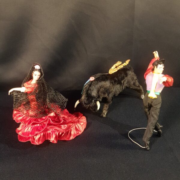 poupees danseurs flamenco taureau merveille et bout de chandelle 1