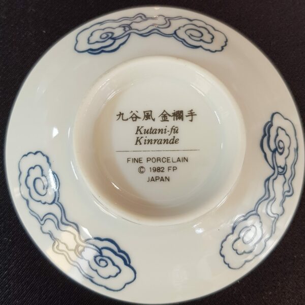 presentoir assiettes miniatures en porcelaine fine du japon 1982 4