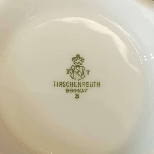 service cafe the porcelaine blanc tirschenreuth germany brocante 5