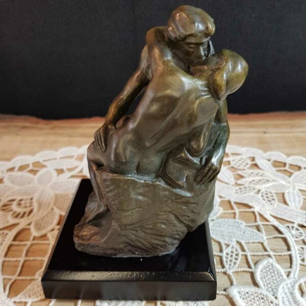 statue bronze reproduction le baiser rodin socle seconde main 4