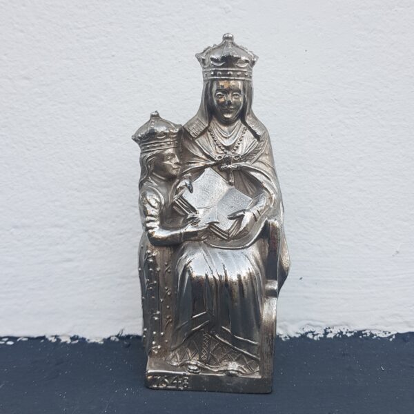 statuette metallique sainte anne merveille et bout de chandelle 6