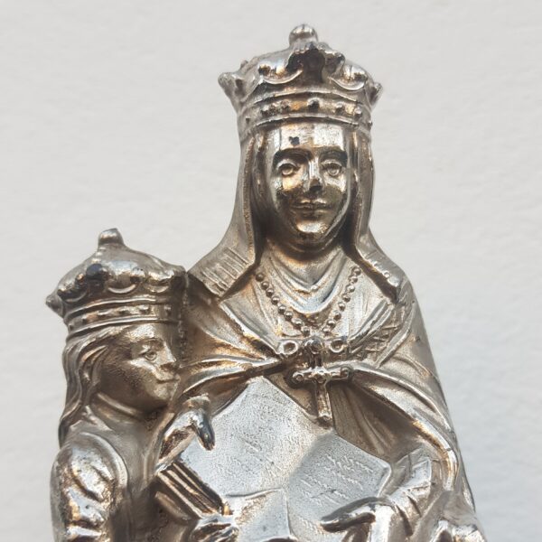statuette metallique sainte anne merveille et bout de chandelle 7