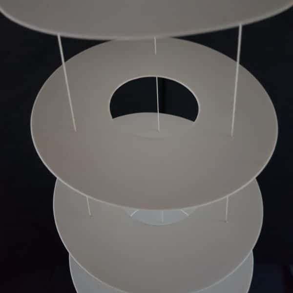suspension decoration plastique blanc merveille et bout de chandelle 8