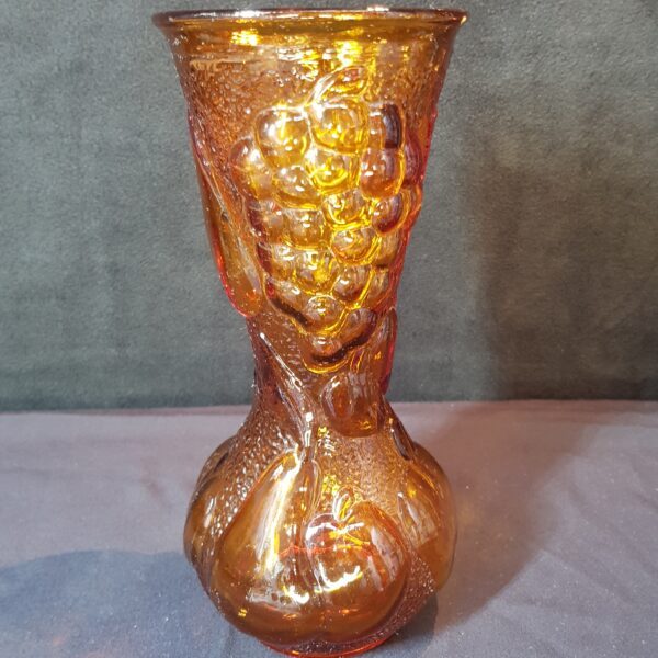 vase ambre decor fruits made in italie seconde main 2 scaled