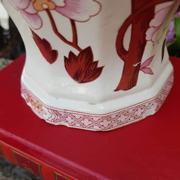 vase asiatique ceramique rose merveille et bout de chandelle 12