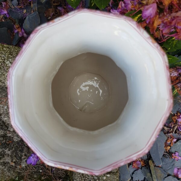 vase asiatique ceramique rose merveille et bout de chandelle 6