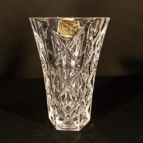 vase cristal d arques merveille et bout de chandelle 1