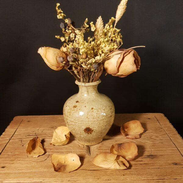 vase gres petit bouquet merveille et bout de chandelle 1