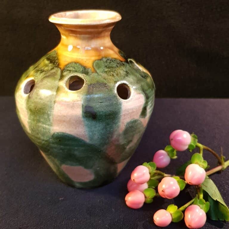 vase pique fleurs cornwall merveille et bout de chandelle vintage 1