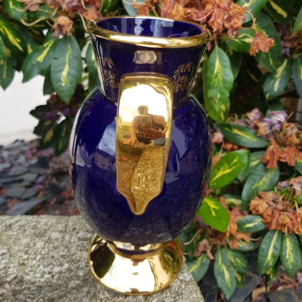 vase porcelaine limoges bleu merveille et bout de chandelle 4