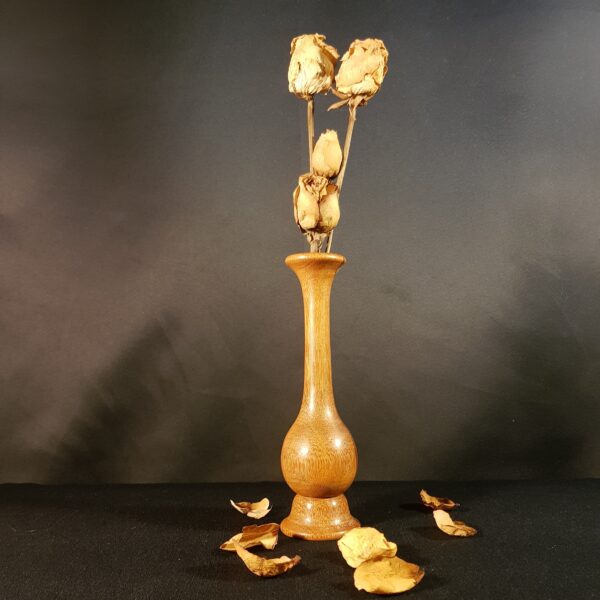 vase soliflore en bois merveille et bout de chandelle 2