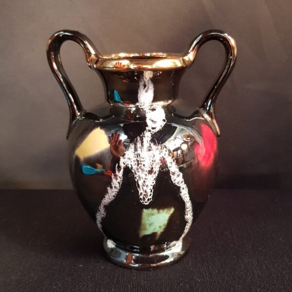 vase vintage anse ceramique merveille et bout de chandelle 1