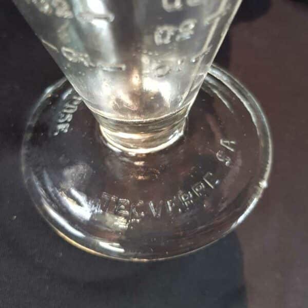 verre mesureur doseur ancien merveille bout de chandelle brocante 3